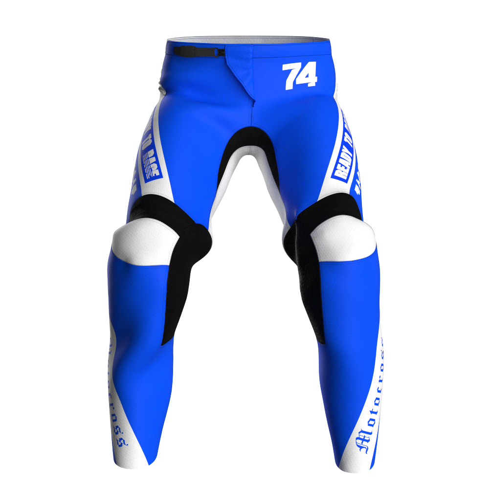 NEW! Motocross Pants - Hero Blue, Custom ID