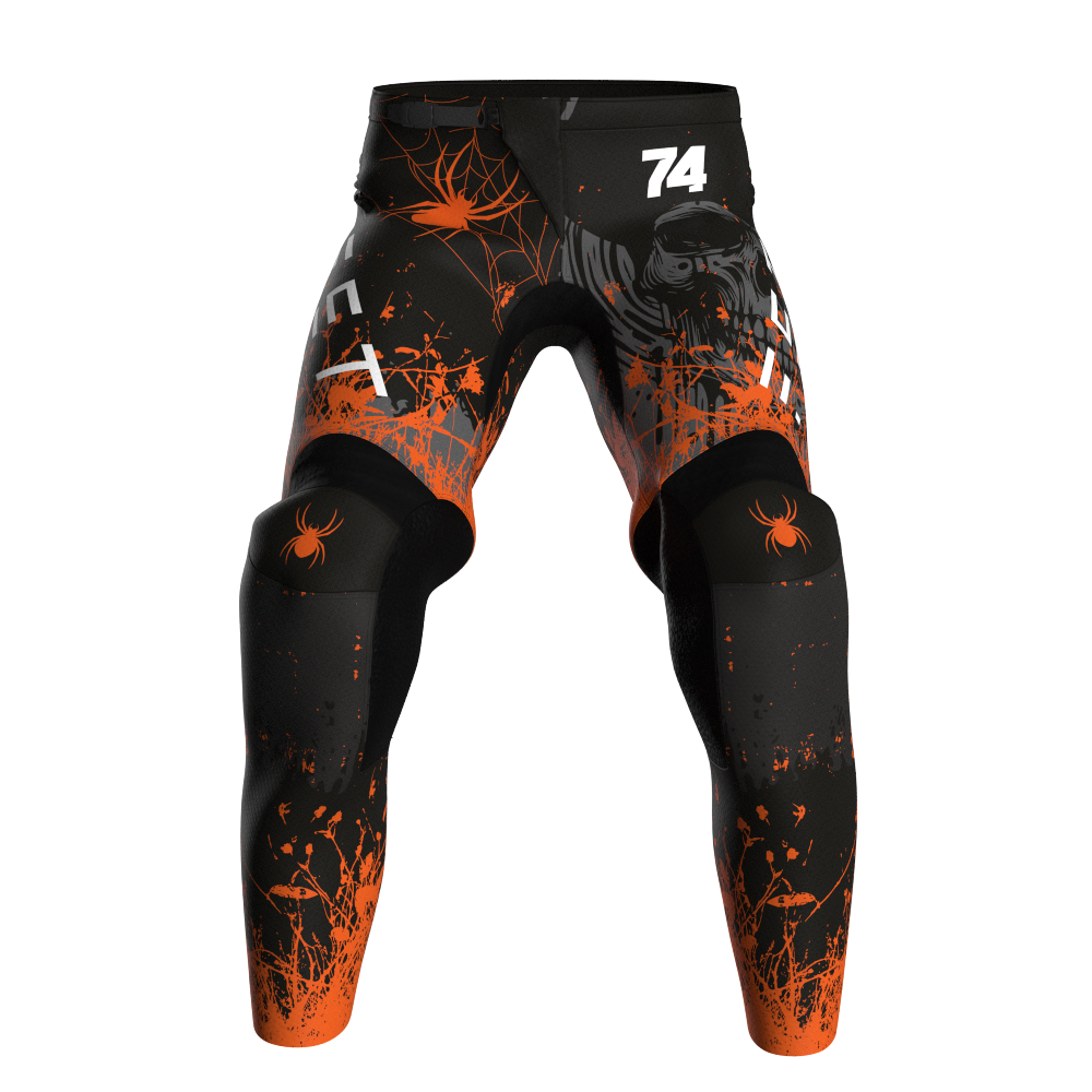 NEW! Motocross Pants - Halloween Orange, Custom ID