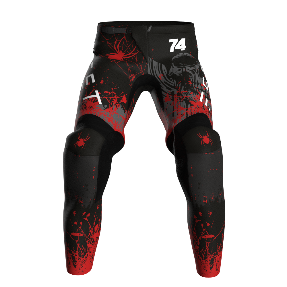 NEW! Motocross Pants - Halloween Red, Custom ID