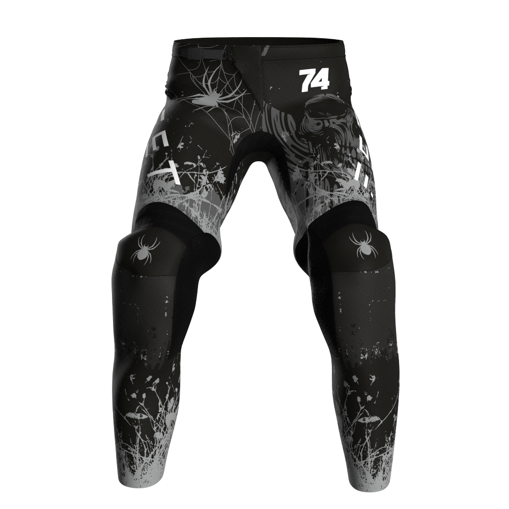 NEW! Motocross Pants - Halloween Gray, Custom ID