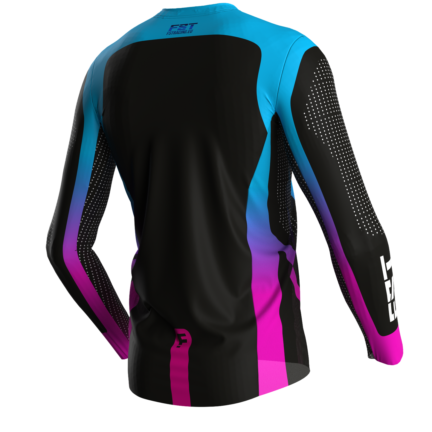 Motocross jersey PRO Nightlife - with mesh in sides
