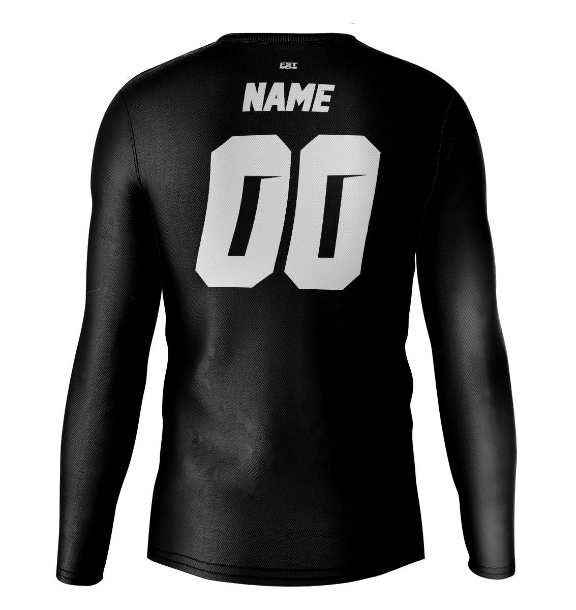Fresh Black Motocross Jersey