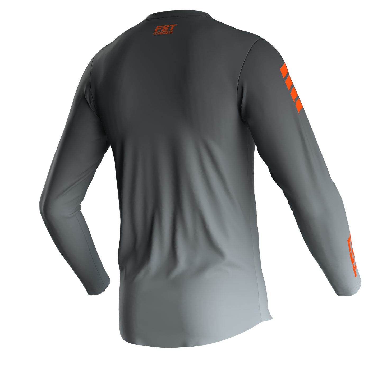 GRAY BASIC MOTOCROSS JERSEY