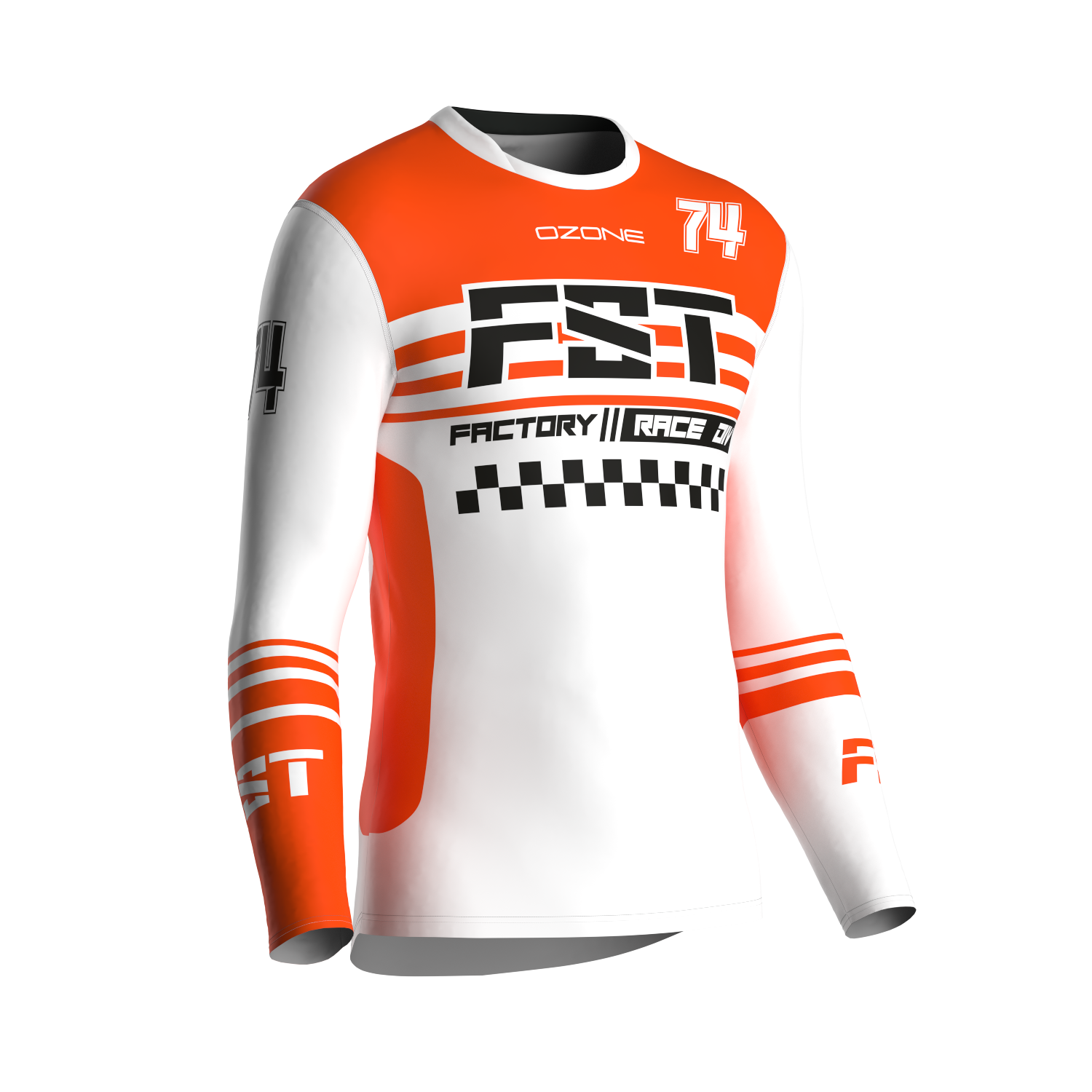 MX jersey slim fit 33 Orange