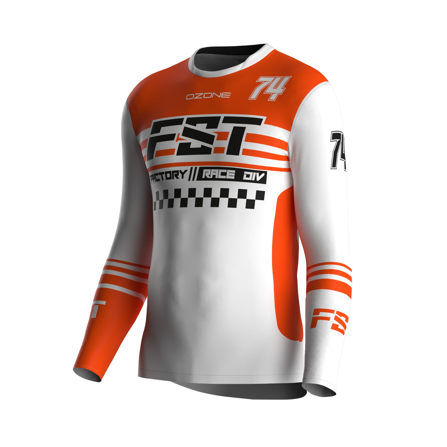 MX jersey slim fit 33 Orange