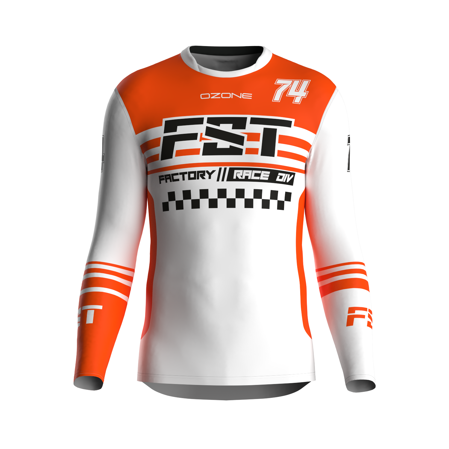 MX jersey slim fit 33 Orange