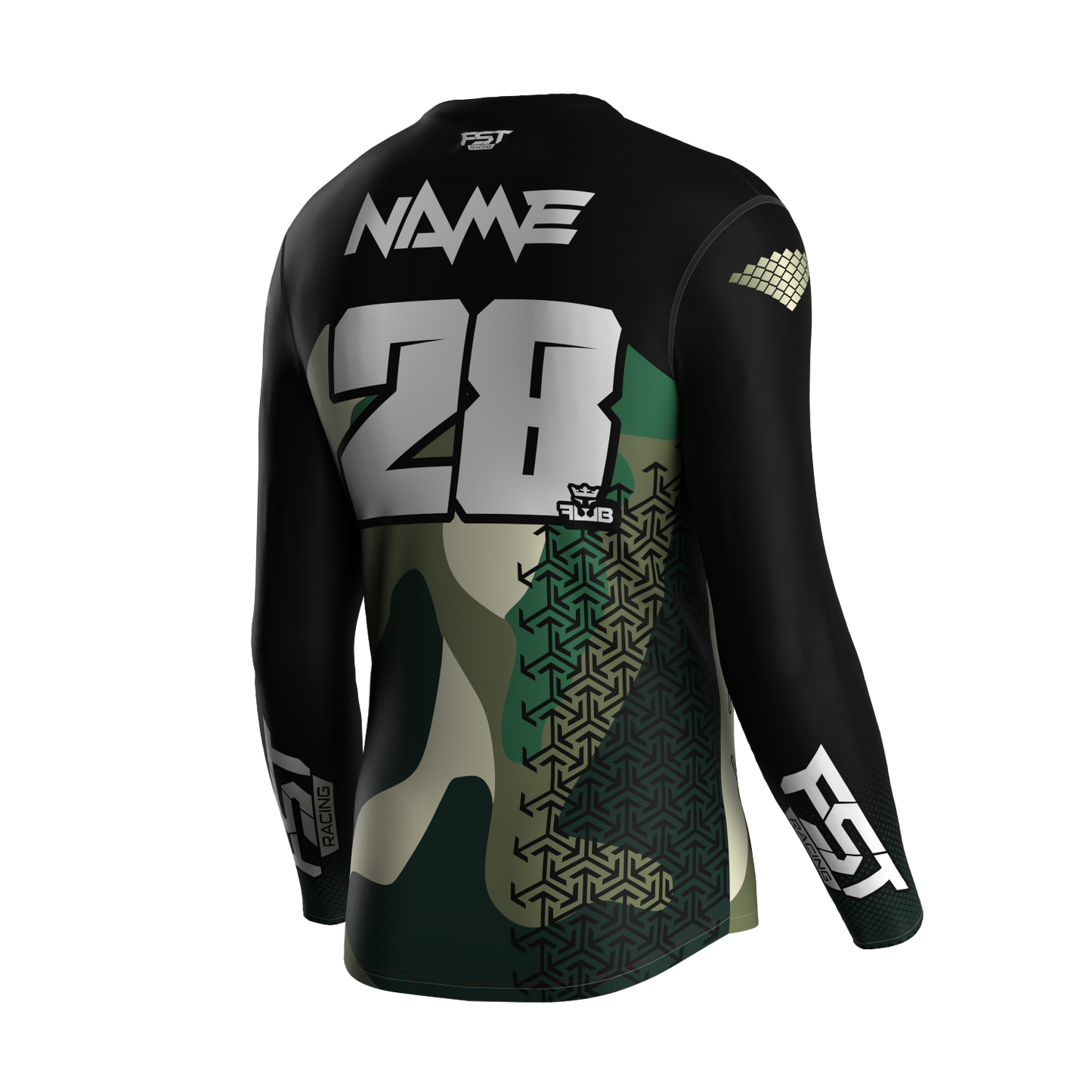 MX jersey slim fit ARMY