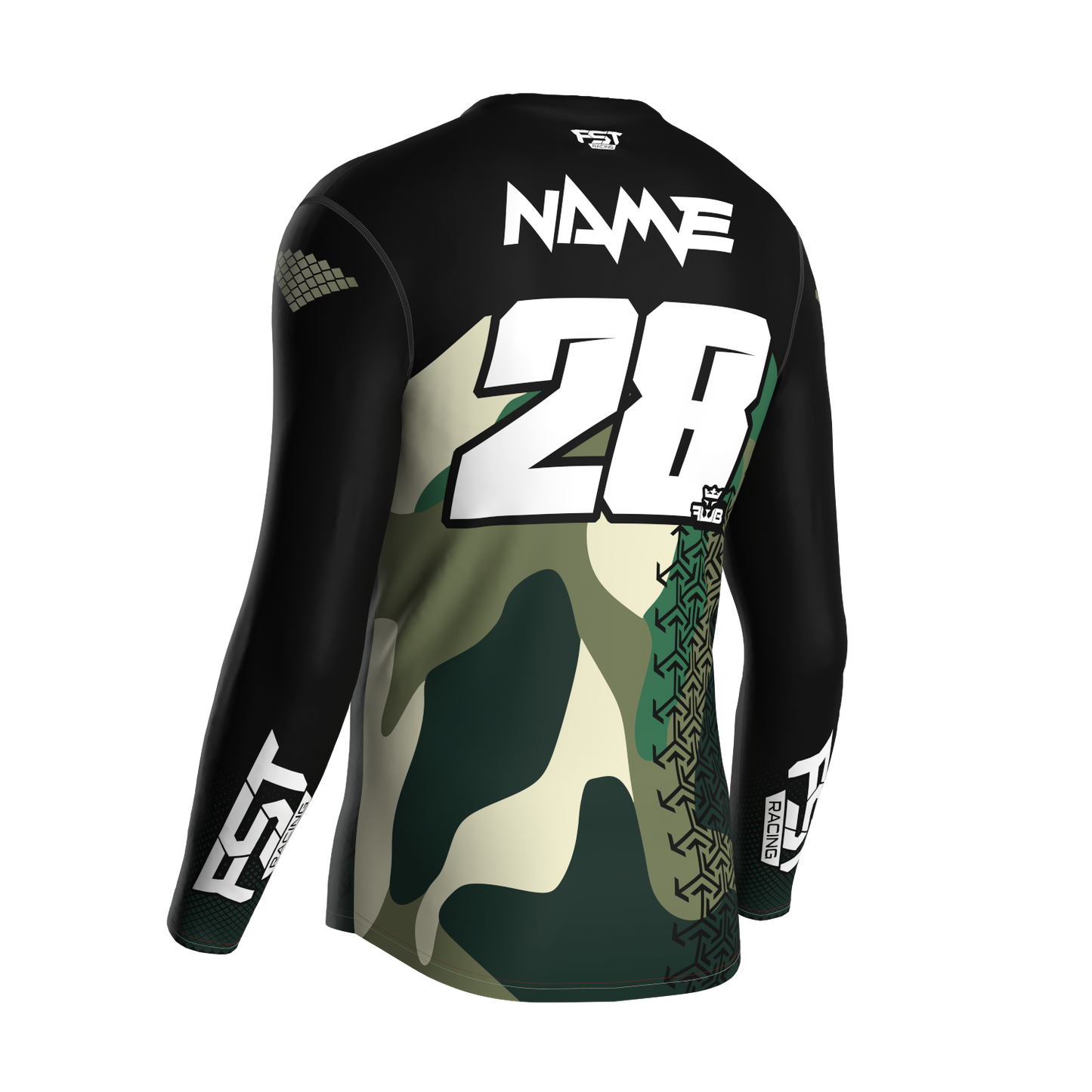 MX jersey slim fit ARMY