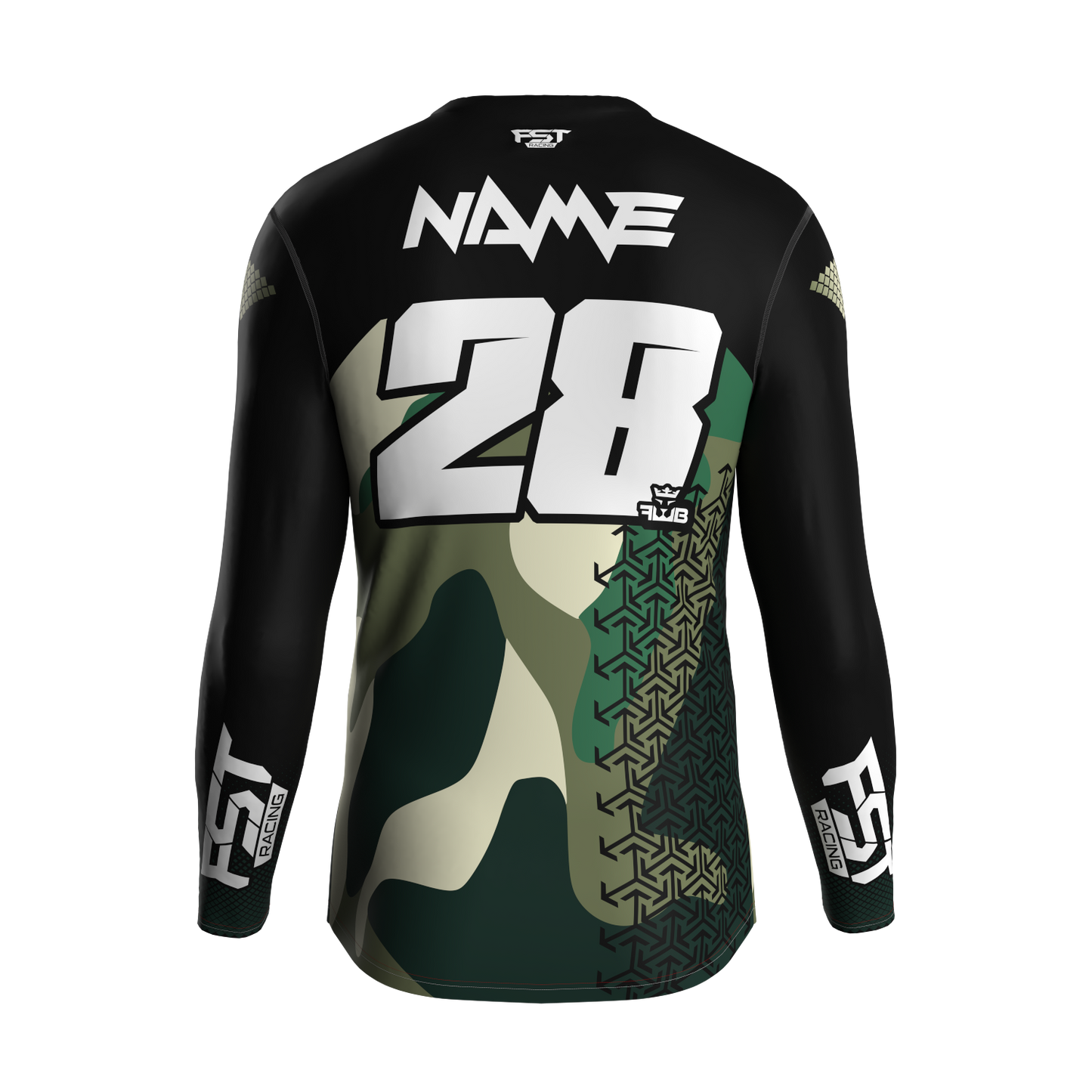 MX jersey slim fit ARMY