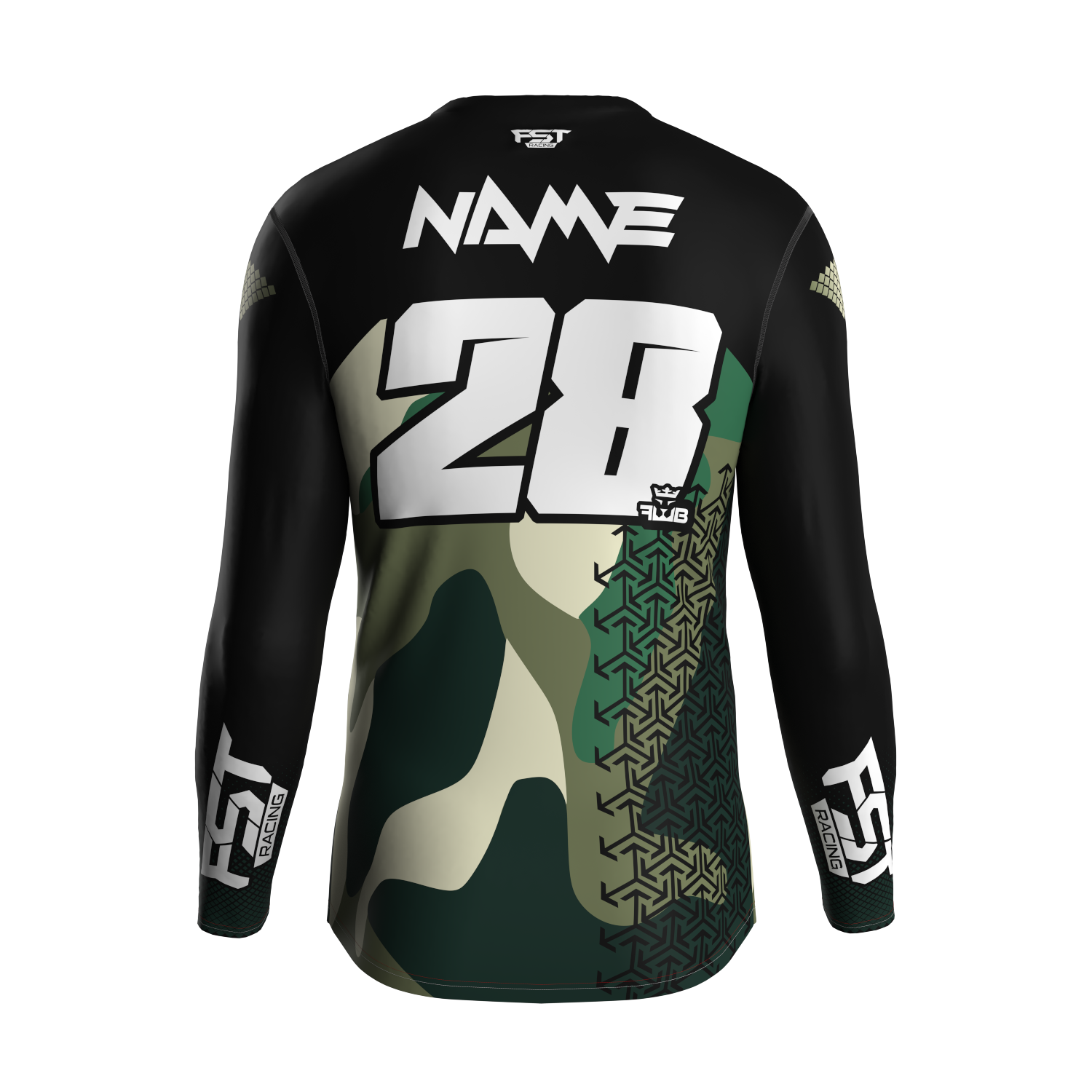 MX jersey slim fit ARMY