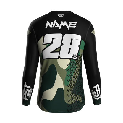 MX jersey slim fit ARMY