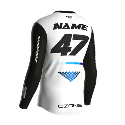 MX jersey slim fit OZONE white