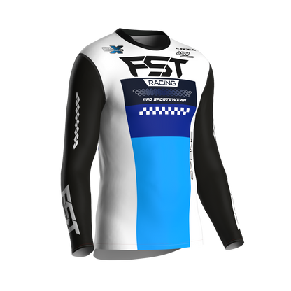 MX jersey slim fit OZONE white