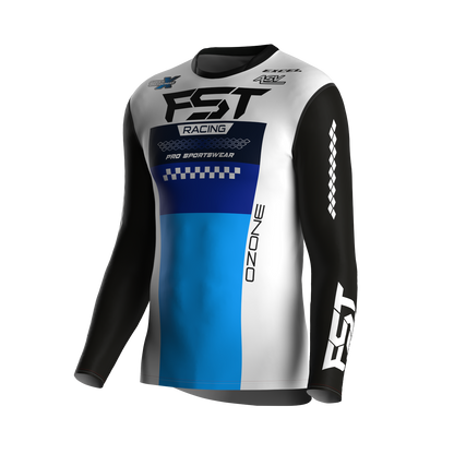 MX jersey slim fit OZONE white
