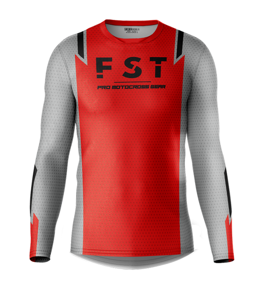 MX jersey slim fit RACER orange