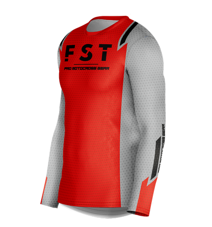 MX jersey slim fit RACER orange