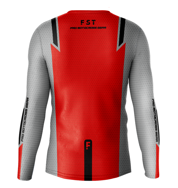 MX jersey slim fit RACER orange