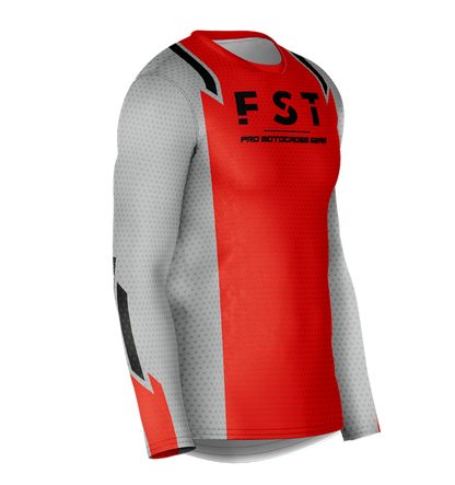 MX jersey slim fit RACER orange