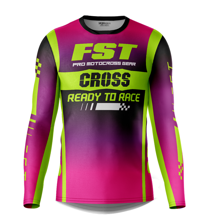 MX jersey slim fit RACERPINK purple