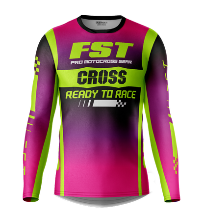 MX jersey slim fit RACERPINK purple