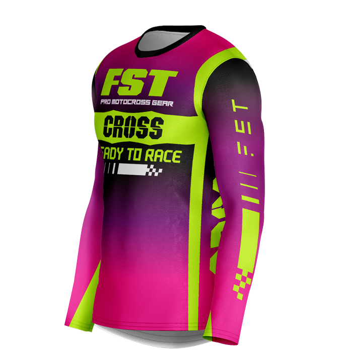 MX jersey slim fit RACERPINK purple