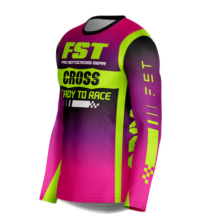 MX jersey slim fit RACERPINK purple