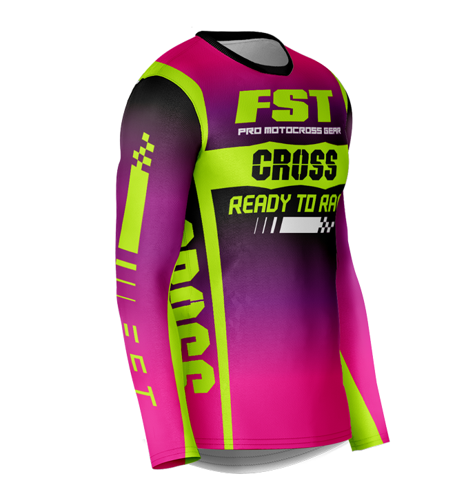 MX jersey slim fit RACERPINK purple