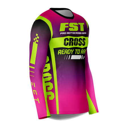 MX jersey slim fit RACERPINK purple