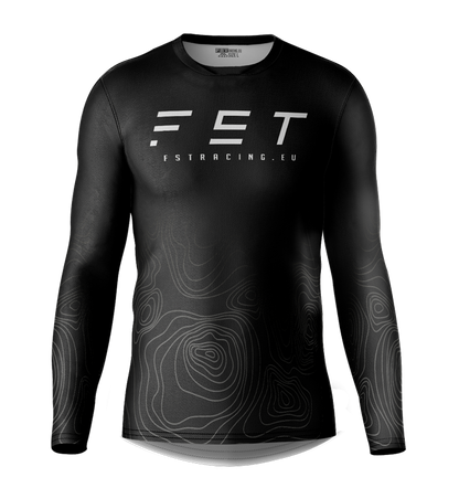 MX jersey slim fit overland black