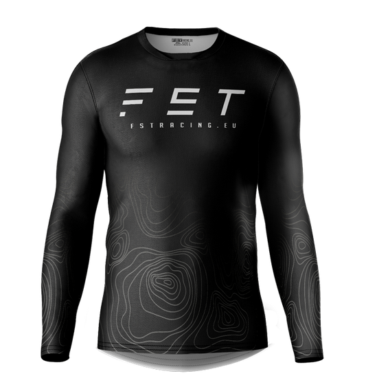 MX jersey slim fit overland black