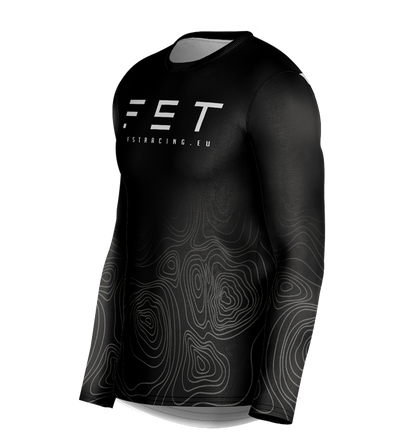 MX jersey slim fit overland black