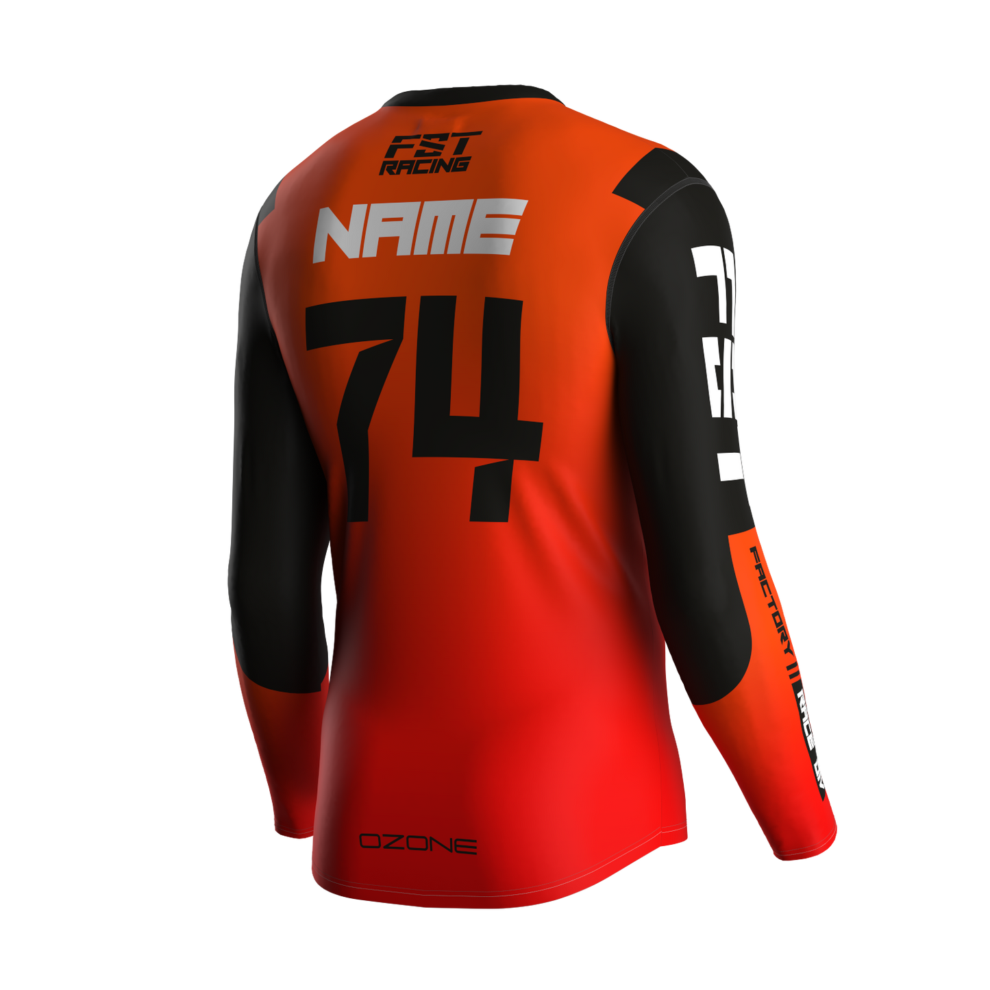 MX jersey slim fit NEON KTM