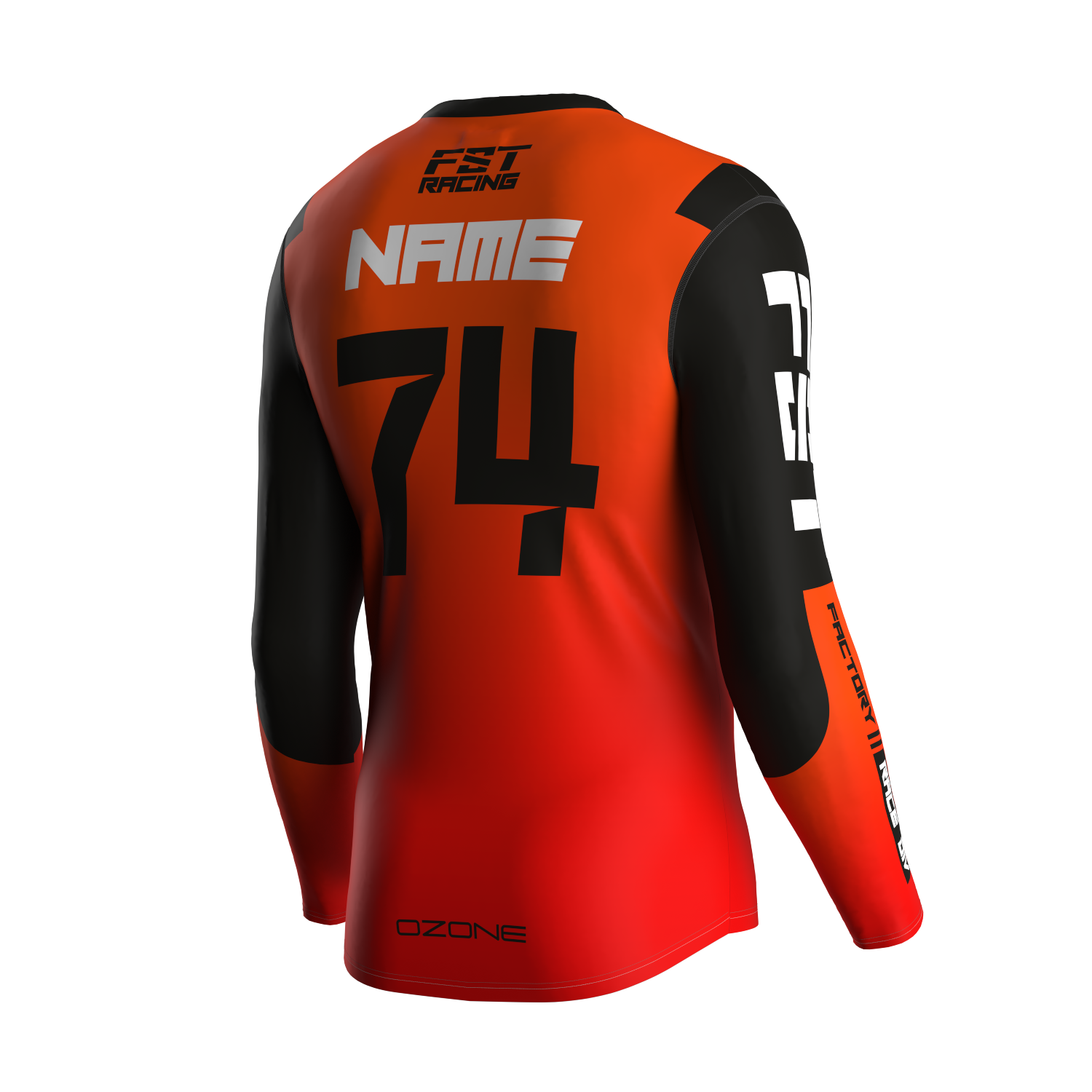 MX jersey slim fit NEON KTM