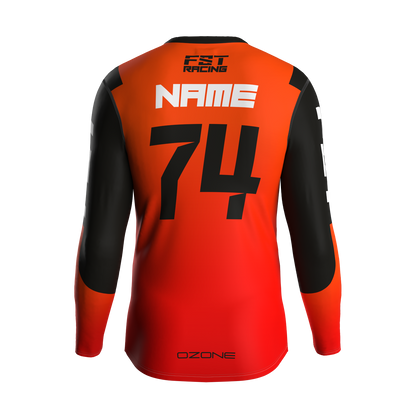 MX jersey slim fit NEON KTM
