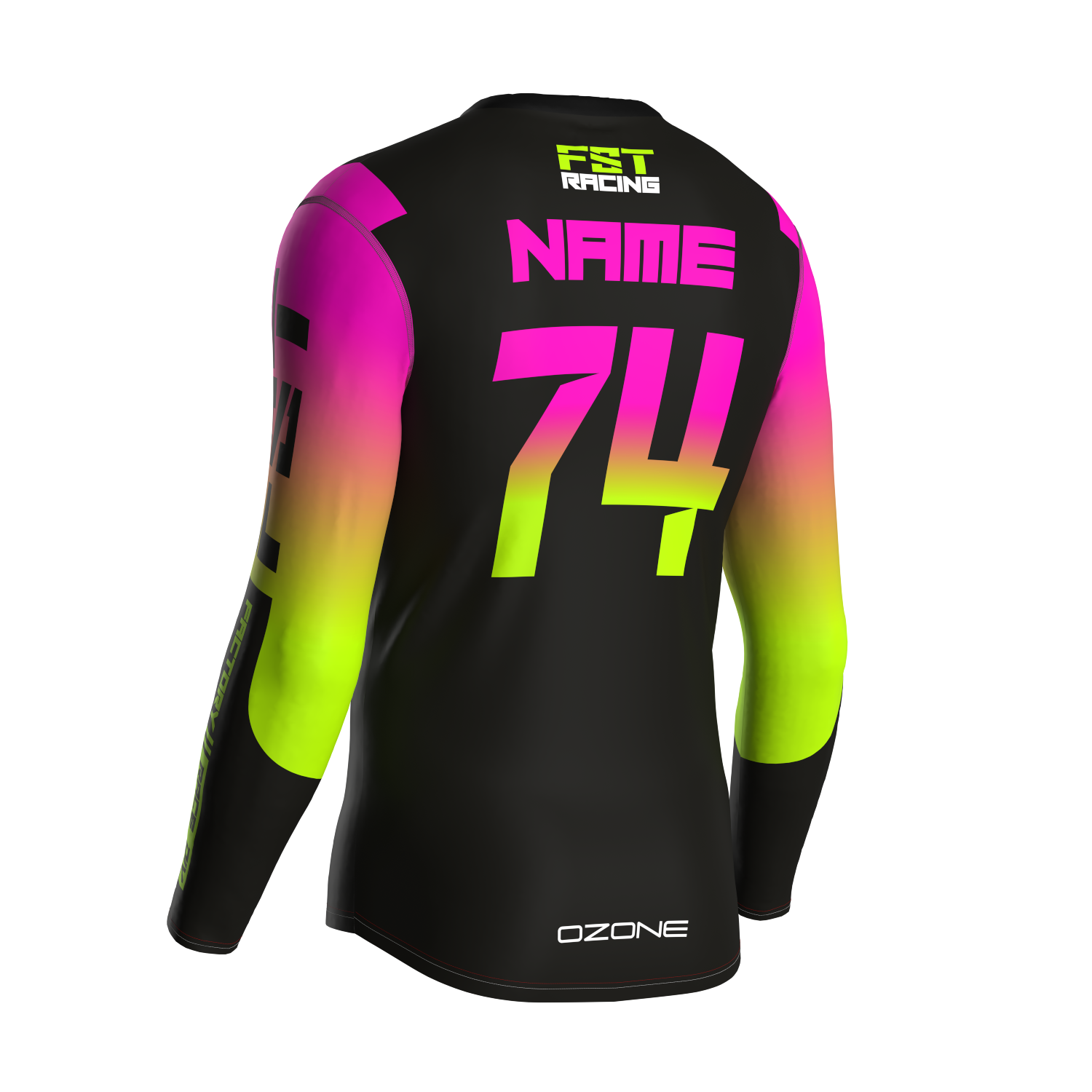MX jersey slim fit NEON
