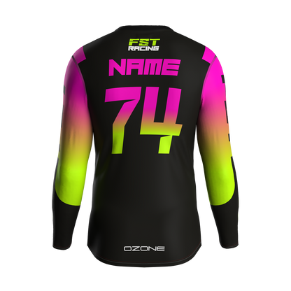 MX jersey slim fit NEON