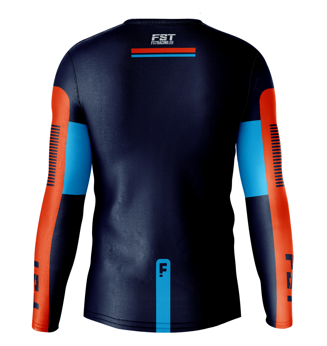 Race Blue/orange Motocross Jersey