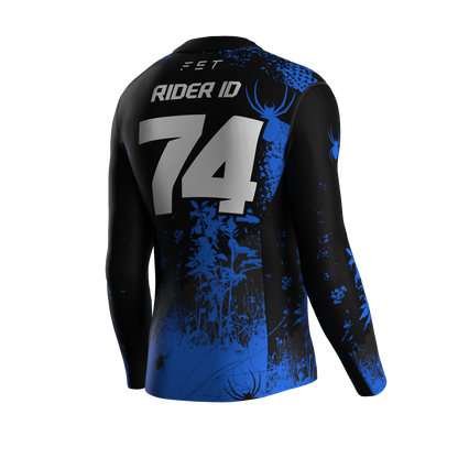 HALLOWEEN SEASON MX JERSEY BLUE - CUSTOM ID