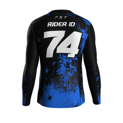 HALLOWEEN SEASON MX JERSEY BLUE - CUSTOM ID