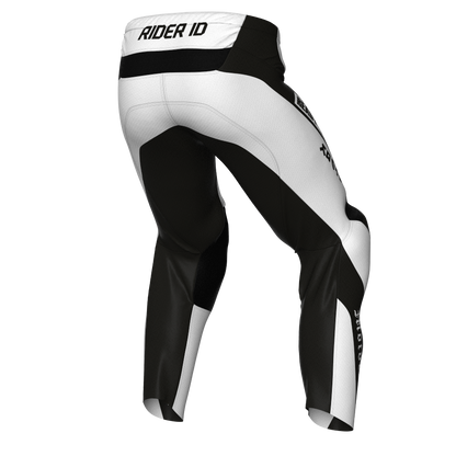 NEW! Motocross Pants - Hero White/Black, Custom ID