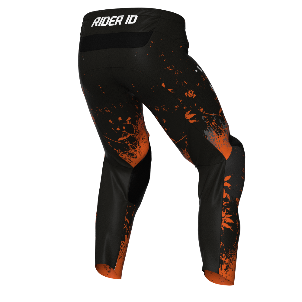 NEW! Motocross Pants - Halloween Orange, Custom ID