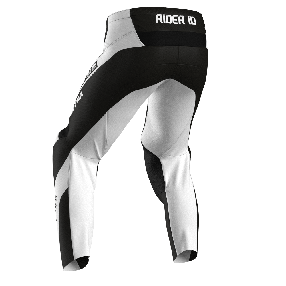 NEW! Motocross Pants - Hero Black/White, Custom ID