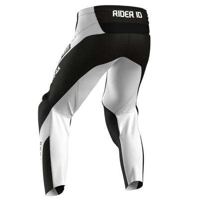 NEW! Motocross Pants - Hero Black/White, Custom ID