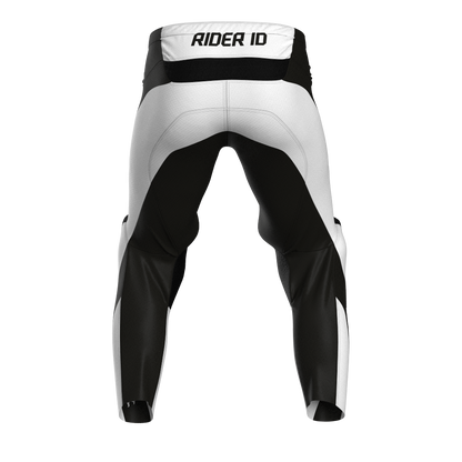 NEW! Motocross Pants - Hero White/Black, Custom ID