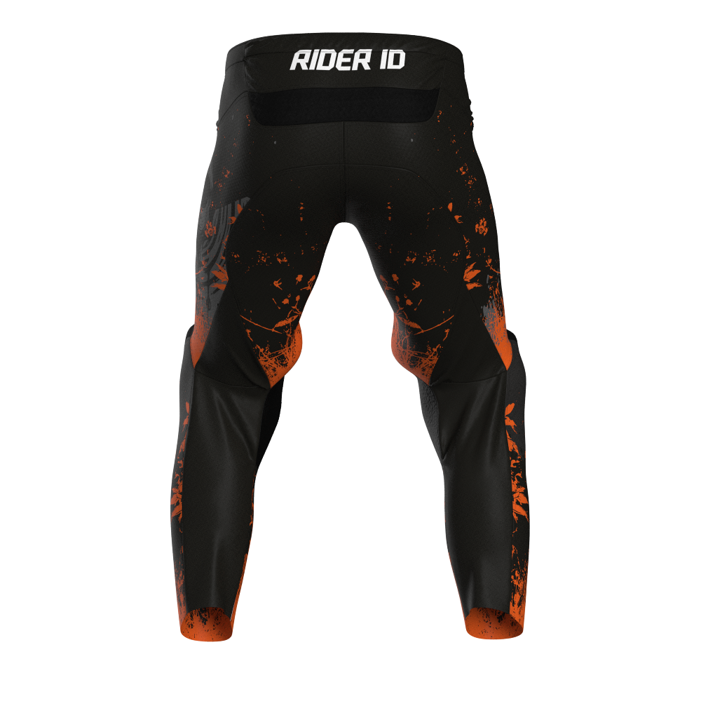 NEW! Motocross Pants - Halloween Orange, Custom ID