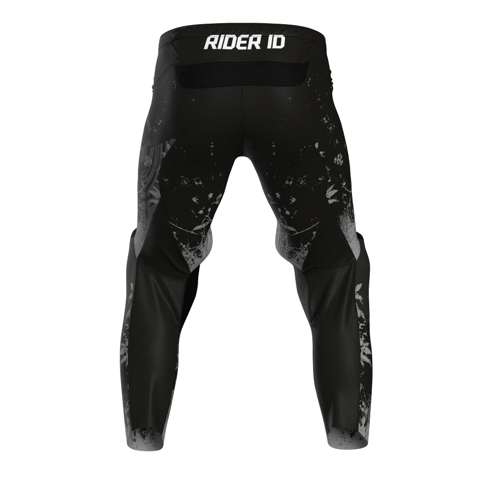 NEW! Motocross Pants - Halloween Gray, Custom ID
