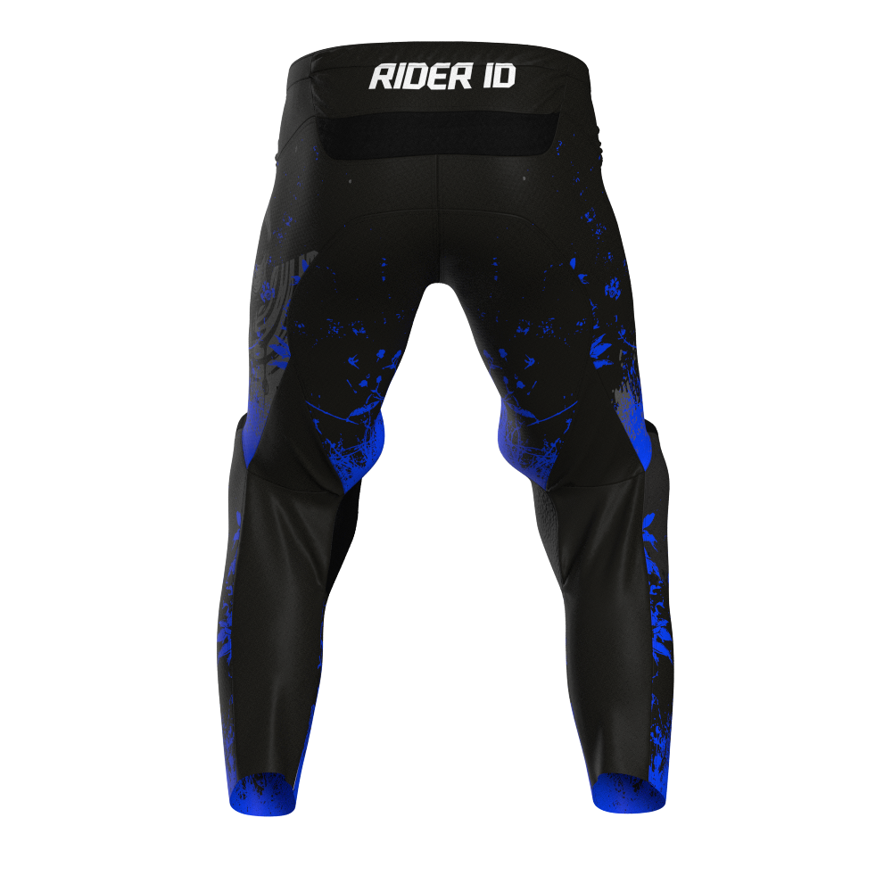 NEW! Motocross Pants - Halloween Blue, Custom ID