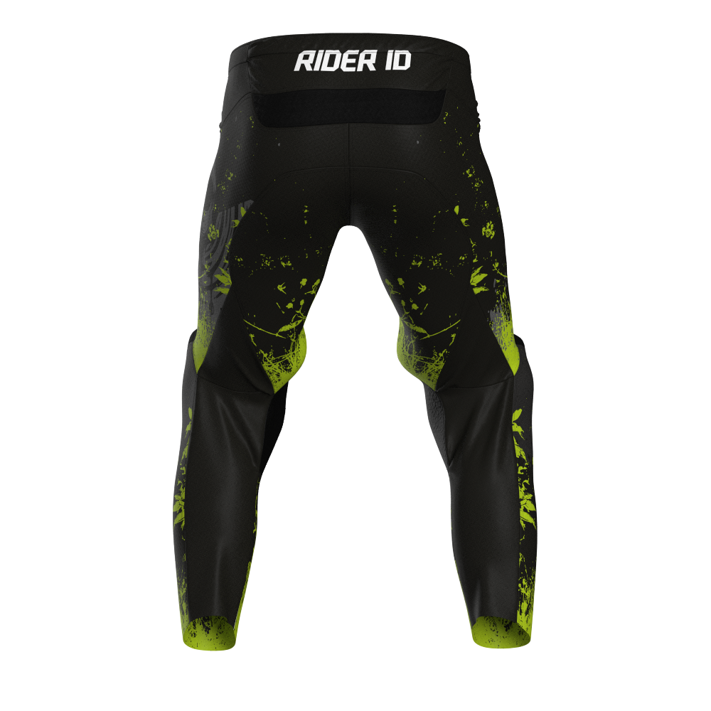 NEW! Motocross Pants - Halloween Green, Custom ID