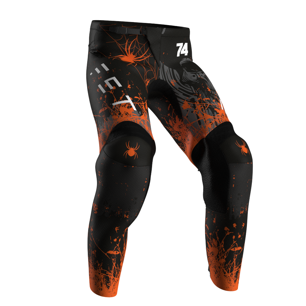 NEW! Motocross Pants - Halloween Orange, Custom ID