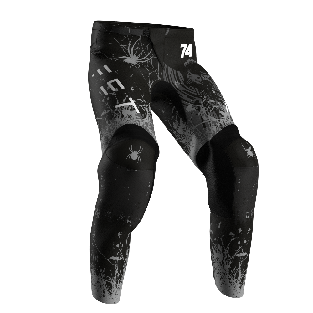 NEW! Motocross Pants - Halloween Gray, Custom ID
